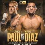 JAKE PAUL TO FACE NATE DIAZ IN AUGUST BOXING MATCH