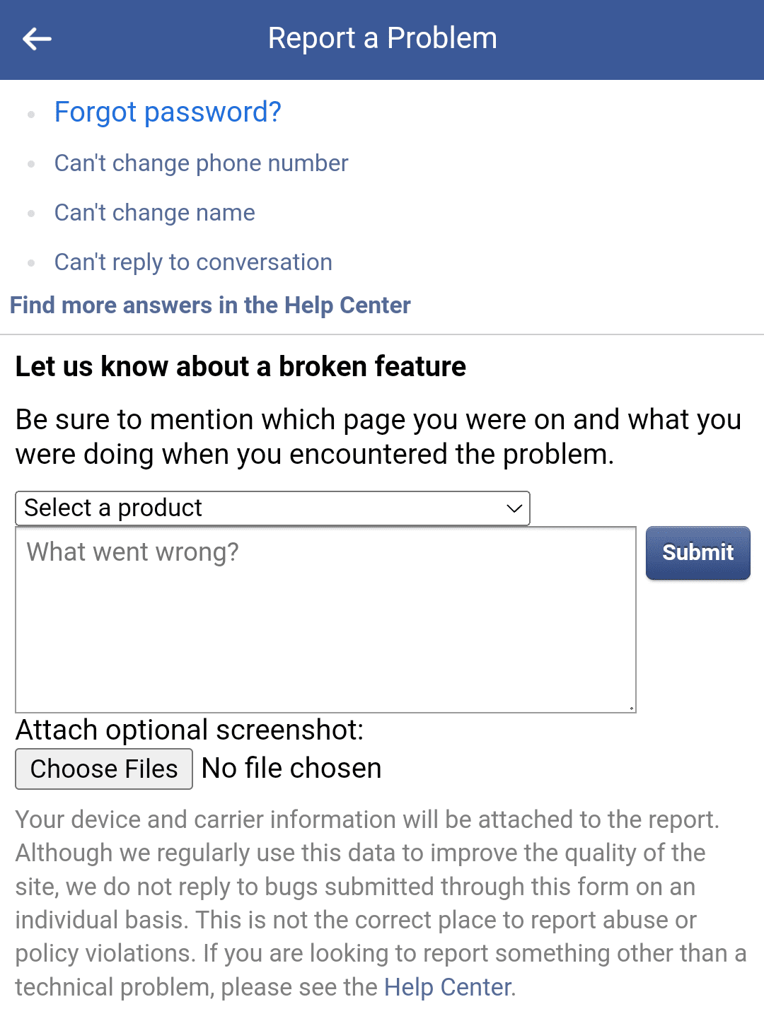 his image shows you where you have to report a problem in order to unblock the url of your site on Facebook.